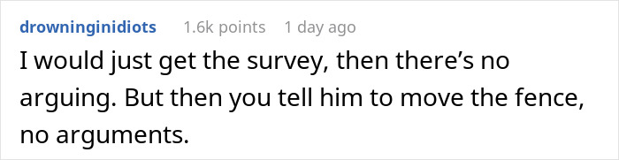 Neighbor Builds Fence On Guy’s Property While He’s Buying House, He Decides To Get Survey Neighbor Builds Fence On Guy’s Property While He’s Buying House, He Decides To Get Survey