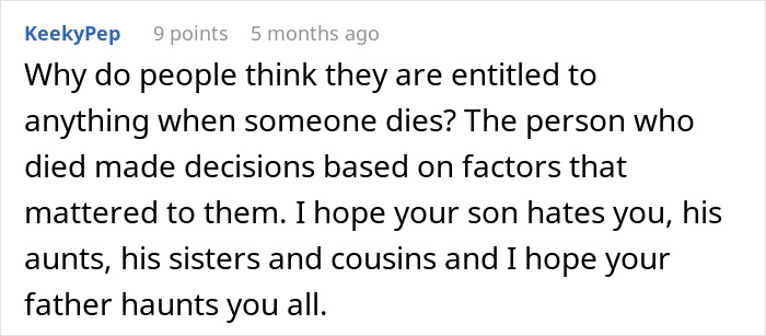Mom Forces Son To Sell A Car He Inherited From Grandpa To Share With Family, Gets A Reality Check Mom Forces Son To Sell A Car He Inherited From Grandpa To Share With Family, Gets A Reality Check