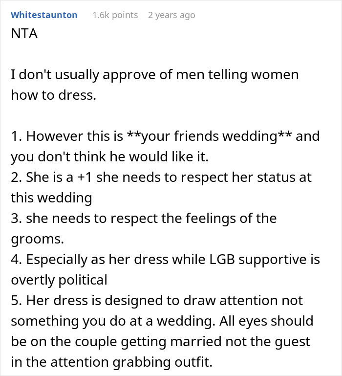 Woman Won't Change Her Mind About Wearing "I Support Gay Rats" Dress To Wedding, Ends Up Single Woman Won't Change Her Mind About Wearing "I Support Gay Rats" Dress To Wedding, Ends Up Single