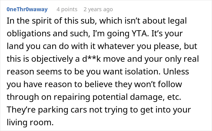 Family Plans Fall Apart Over Neighbor’s Stubbornness, They Don’t See Any Issue Family Plans Fall Apart Over Neighbor’s Stubbornness, They Don’t See Any Issue