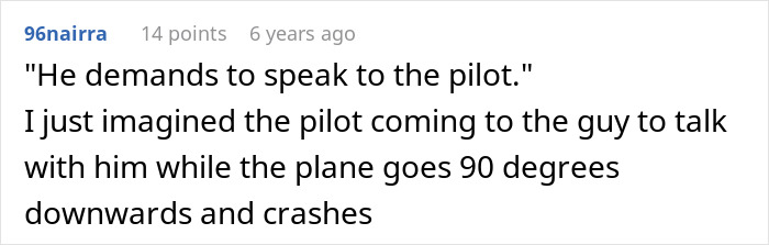 "I Wasn't Talking To You": Entitled Passenger Demands Reclining Seat, Gets Owned By The Copilot