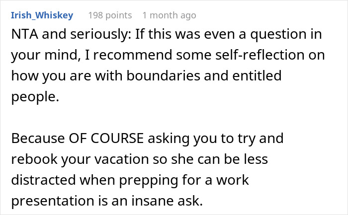 Sister Shocked When Woman Refuses To Cancel Fully Paid Vacation To Babysit Last-Minute Sister Shocked When Woman Refuses To Cancel Fully Paid Vacation To Babysit Last-Minute