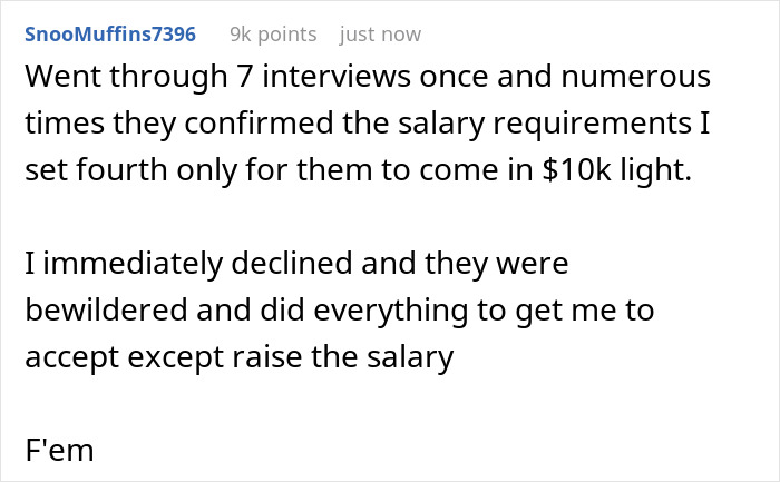 Job Candidate Tanks The Interview After Witnessing The Interviewer&rsquo;s Attempt Of Lowballing