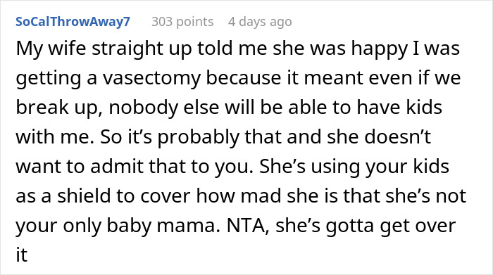 Vasectomy Reversal Sparks Heated Argument, Man Thinks It&rsquo;s None Of Ex-Wife&rsquo;s Business