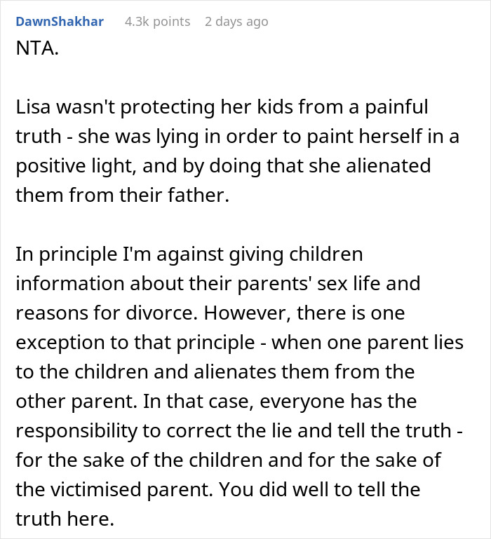 Kids Realize They&rsquo;ve Been Blaming The Wrong Parent For The Divorce After Relative Speaks Out
