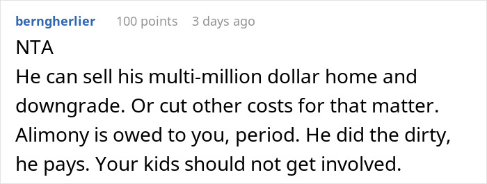 Ex-Hubby Asks Woman To Waive Alimony So He Can Pay For Cancer Treatment, She Emphasizes His Spending Ex-Hubby Asks Woman To Waive Alimony So He Can Pay For Cancer Treatment, She Emphasizes His Spending
