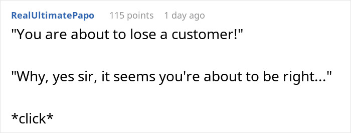 “Here's What You're Going To Do”: Irate Man Tries Manipulating Customer Service, Faces Instant Consequences “Here's What You're Going To Do”: Irate Man Tries Manipulating Customer Service, Faces Instant Consequences