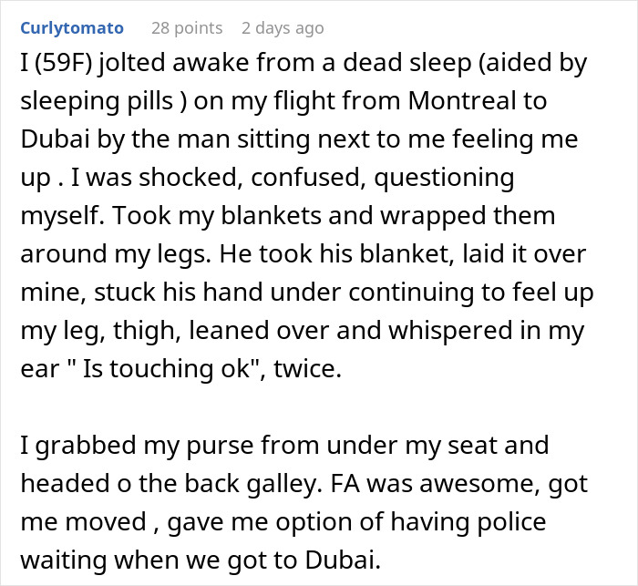 16-Year-Old Plane Passenger Can't Stop Man's Unwanted Advances, So The Crew Intervenes 16-Year-Old Plane Passenger Can't Stop Man's Unwanted Advances, So The Crew Intervenes