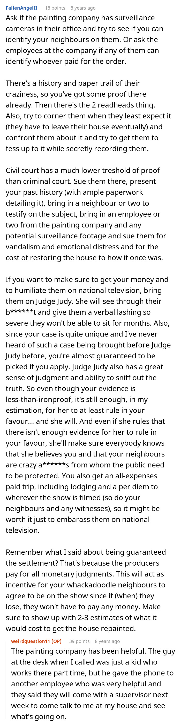 &ldquo;Called The Police On Me&rdquo;: Woman Shocked After Neighbors Paint Her House While She&rsquo;s Away