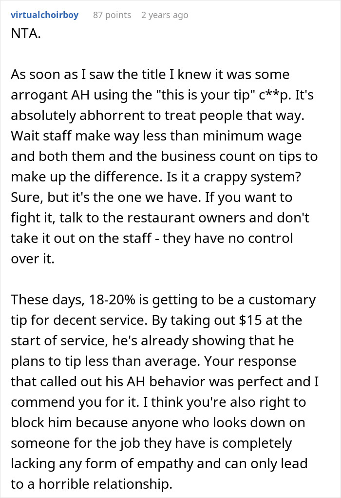 Man Plays Cruel Game With Waiter&rsquo;s Tip &ldquo;To Ensure Good Service,&rdquo; His Date Refuses To Play Along