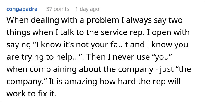 “Here's What You're Going To Do”: Irate Man Tries Manipulating Customer Service, Faces Instant Consequences “Here's What You're Going To Do”: Irate Man Tries Manipulating Customer Service, Faces Instant Consequences