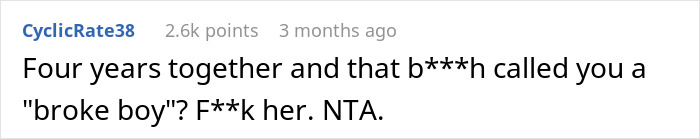 Man Dumps GF After She Expects Him To Foot $1,100 Bill Since He&rsquo;s &ldquo;The Man,&rdquo; Starts To Regret It