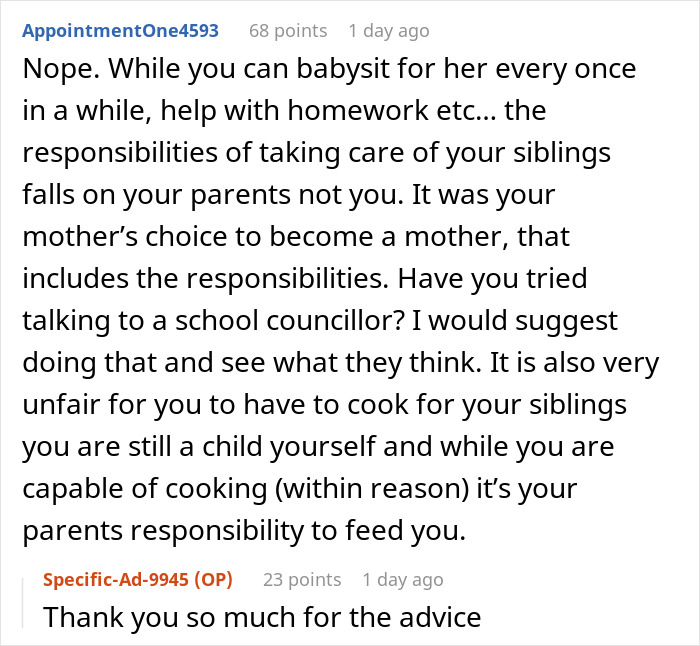 "AITA For Telling My Parents They Should Have Thought Twice Before Having More Kids?" "AITA For Telling My Parents They Should Have Thought Twice Before Having More Kids?"