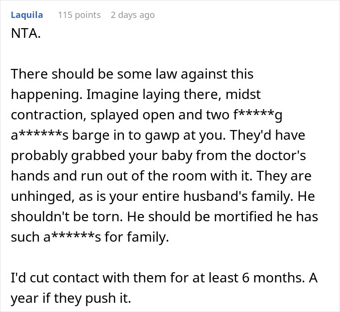 "AITA For Refusing To Let My In-Laws See My Daughter After What They Did During Her Birth?": Mom Shares Story