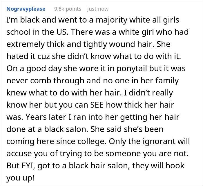 Friends Accuse White Woman Of Cultural Appropriation, Ask Her To Straighten Natural Afro, She Snaps