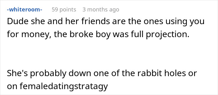 Man Dumps GF After She Expects Him To Foot $1,100 Bill Since He&rsquo;s &ldquo;The Man,&rdquo; Starts To Regret It