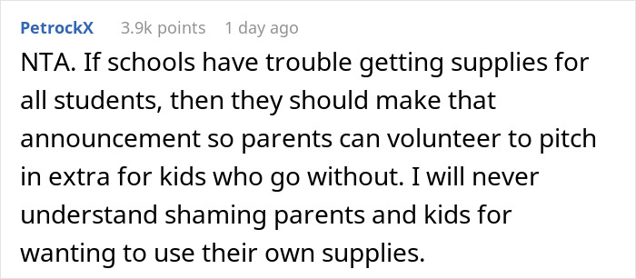 “I Basically Wrote Her Name On Everything To Prevent Theft”: Daughter Shamed, Mom Calls Teacher “I Basically Wrote Her Name On Everything To Prevent Theft”: Daughter Shamed, Mom Calls Teacher