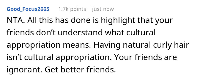 Friends Accuse White Woman Of Cultural Appropriation, Ask Her To Straighten Natural Afro, She Snaps