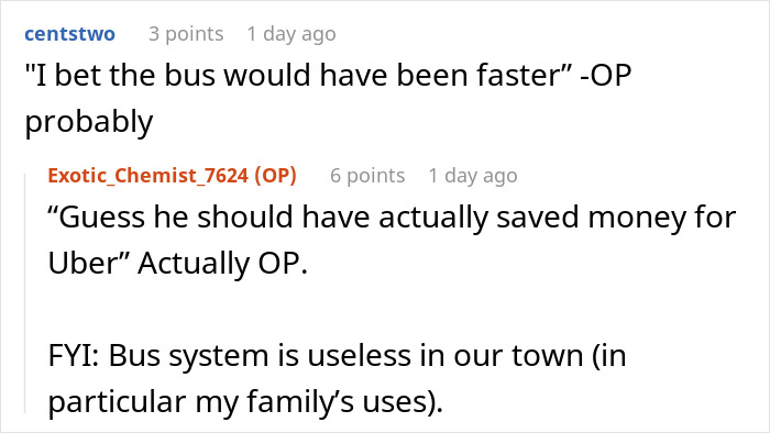 Guy Expects Brother To Drop Everything To Give Him A Ride, Gets A Ride Much Longer Than Expected