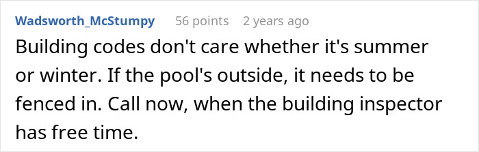 Neighbor Tries To Make Man Fix His Fence So They Could Use The Pool, He Removes It As Retaliation