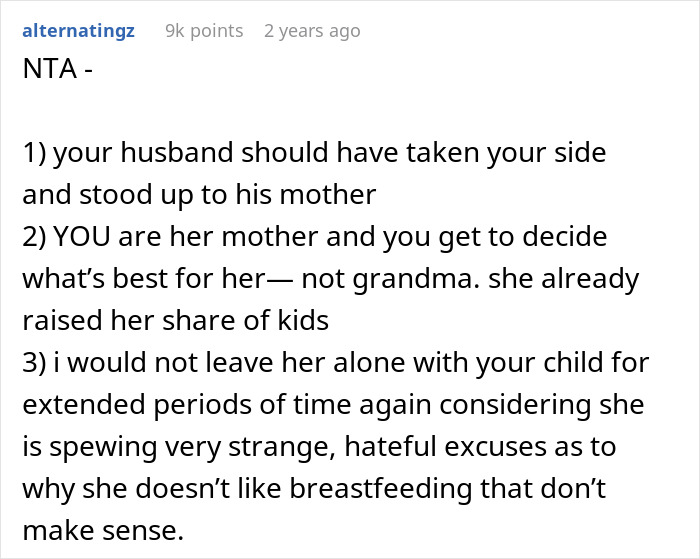 &ldquo;AITA For Not Letting My MIL Babysit My Daughter?&rdquo;