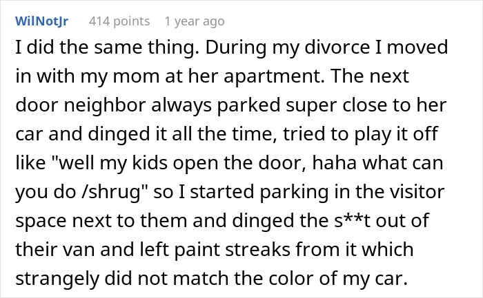 Person Gets Revenge On Neighbor, Makes Sure They Never Park Outside The Lines Again Person Gets Revenge On Neighbor, Makes Sure They Never Park Outside The Lines Again