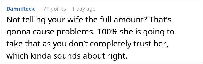 Man Receives Lifechanging Inheritance, Doesn't Want To Tell Wife Full Sum, Sparks Discussion Online Man Receives Lifechanging Inheritance, Doesn't Want To Tell Wife Full Sum, Sparks Discussion Online
