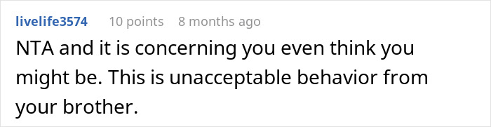 Woman Feels Taken Advantage Of By Brother, Offers A Compromise And Gets An Unexpectedly Negative Reaction