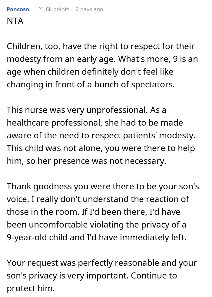 Man Tells Everyone To Leave So 9YO Son Could Dress Up, Gets Called Out By Nurse And Ex-Wife Man Tells Everyone To Leave So 9YO Son Could Dress Up, Gets Called Out By Nurse And Ex-Wife
