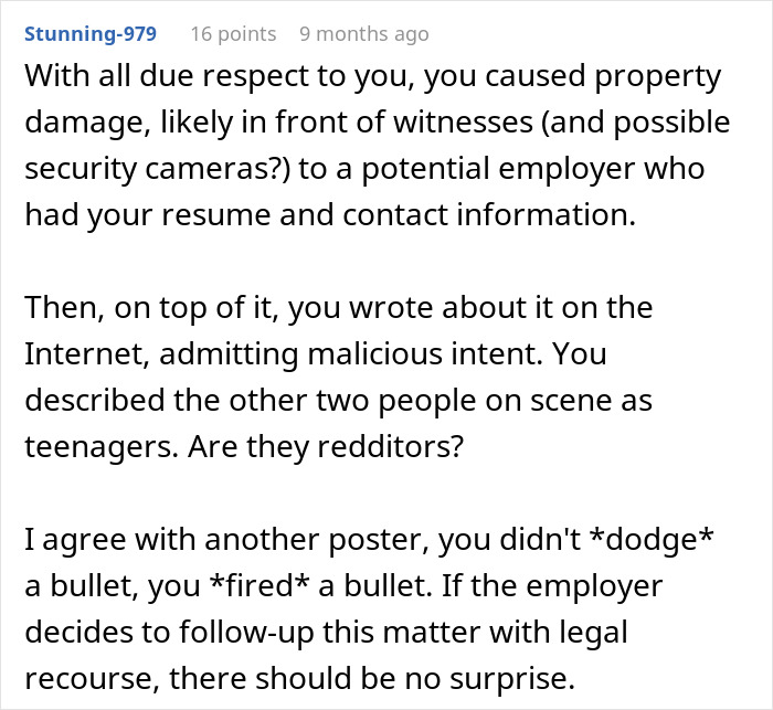 Person Drives 35 Minutes To A Job Interview Only To Get Ghosted, Leaves Boss A Surprise He Didn&rsquo;t See Coming