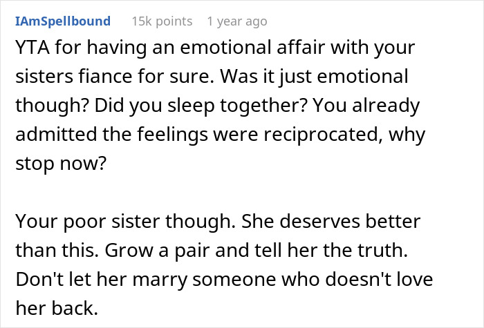 Man Wonders If He Should Confess The Reason He Won&rsquo;t Attend Sister&rsquo;s Bridal Party