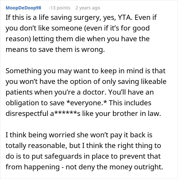 Woman Lets Husband Kick Her Teen Sister Out, Is Surprised When She Refuses To Pay For His Surgery