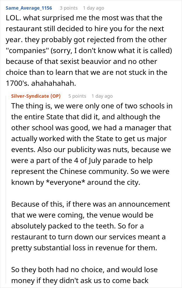 Internet Is Loving This Supportive Kung Fu Teacher&rsquo;s Malicious Compliance To A Sexist Client