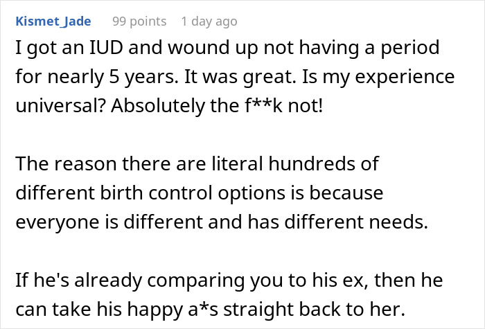 “Good Luck Finding A Girl Who Doesn’t Have A Period”: Woman Dumps BF Over Dumb Stance On Periods “Good Luck Finding A Girl Who Doesn’t Have A Period”: Woman Dumps BF Over Dumb Stance On Periods
