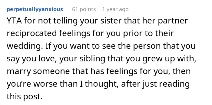 Man Wonders If He Should Confess The Reason He Won&rsquo;t Attend Sister&rsquo;s Bridal Party