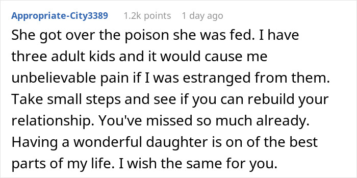 Estranged Woman Finally Sees The Truth And Wants Dad Back In Her Life, He Doesn't Want To Reconnect