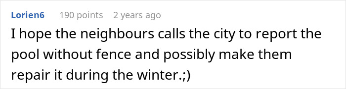 Neighbor Tries To Make Man Fix His Fence So They Could Use The Pool, He Removes It As Retaliation