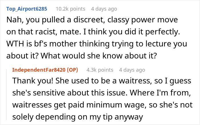 Restaurant Customer Leaves Zero Tip After Accidentally Overhearing What Waitress Said About Her