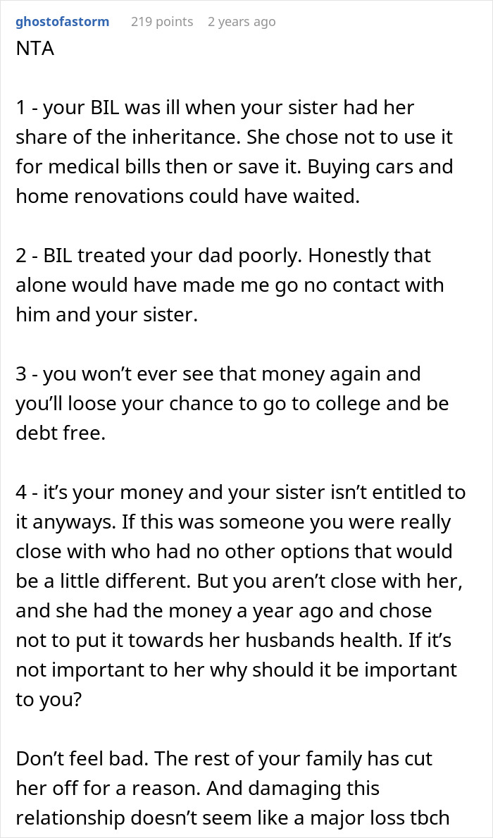 Woman Lets Husband Kick Her Teen Sister Out, Is Surprised When She Refuses To Pay For His Surgery