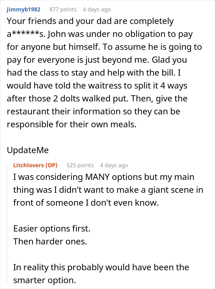 Woman Breaks Off From A Friend Group She’s Been In For 7 Years Over An Unpleasant Event During Dinner At Chili’s Woman Breaks Off From A Friend Group She’s Been In For 7 Years Over An Unpleasant Event During Dinner At Chili’s