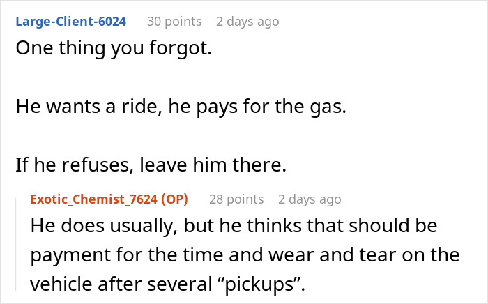 Guy Expects Brother To Drop Everything To Give Him A Ride, Gets A Ride Much Longer Than Expected