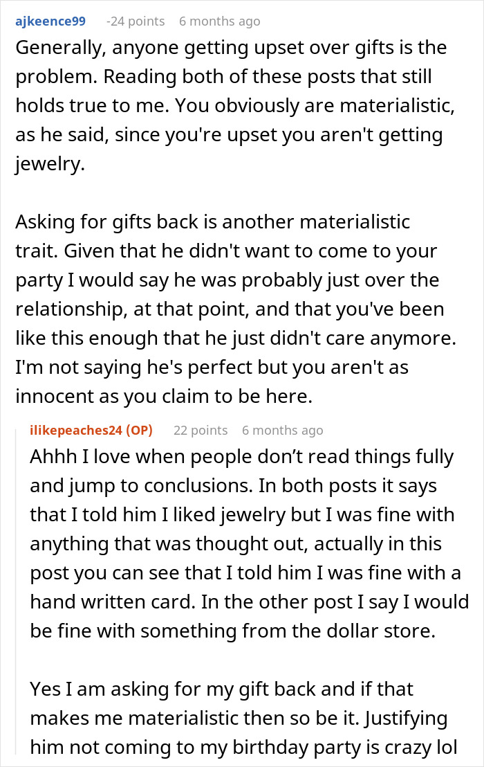 “Next-Level Douchery”: An Awful Birthday Gift From Boyfriend Ruins A 4-Year Relationship “Next-Level Douchery”: An Awful Birthday Gift From Boyfriend Ruins A 4-Year Relationship
