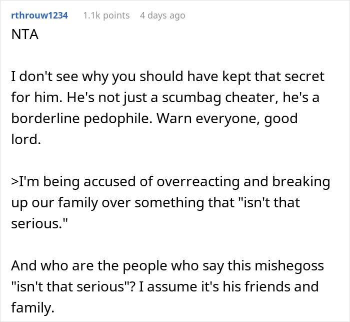 Woman Makes Her Husband's Affair Public, And His Relatives Are Not Happy With Her