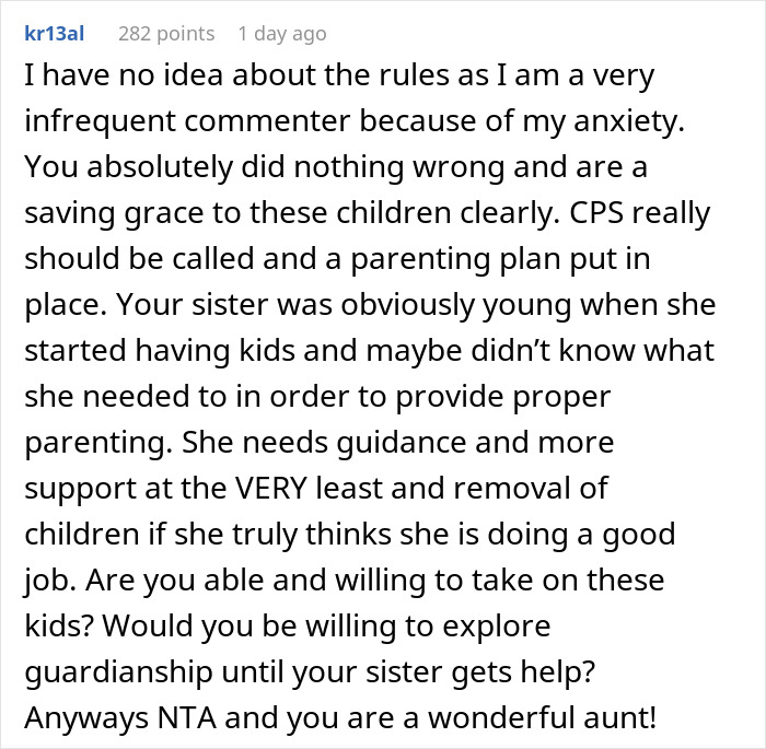 Woman Can&rsquo;t Believe How Bad Of A Mother Her Sister Is, Gives Her A Harsh Reality Check