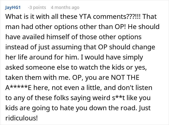 Mom Refuses To Take Her Kids During Ex&rsquo;s Week Because Of His Wife&rsquo;s Emergency, Gets A Reality Check
