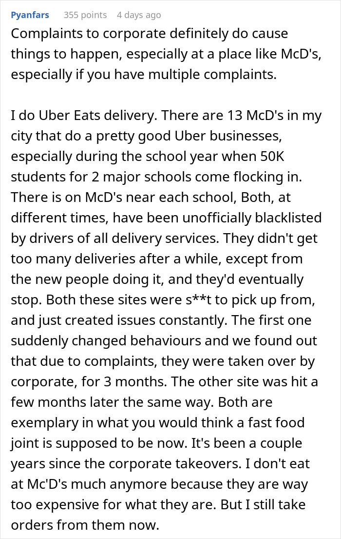 Customer&rsquo;s Malicious Compliance Highlights Fast-Food Chain&rsquo;s Ridiculous Policy, Forces Refund