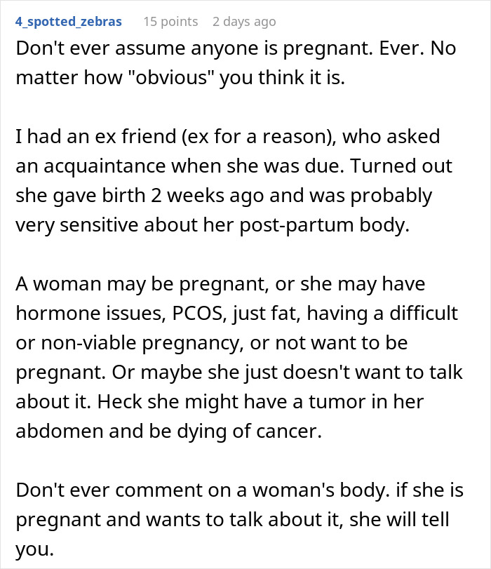 Pregnancy Workshop Host’s Assumption Leaves Her And CEO In Uncomfortable Silence Pregnancy Workshop Host’s Assumption Leaves Her And CEO In Uncomfortable Silence
