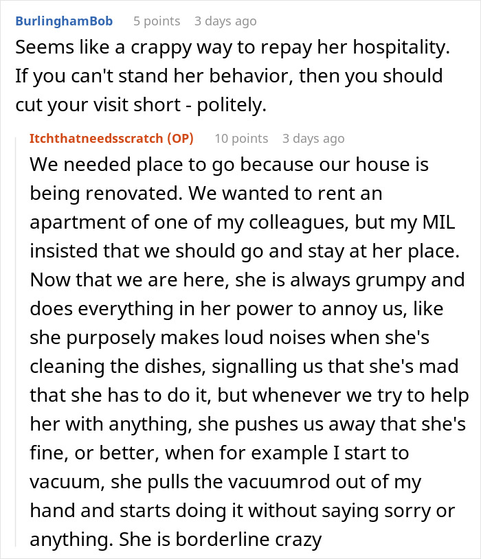 "A Very Rancid Smell Hit Me": Man Gets Revenge On MIL "A Very Rancid Smell Hit Me": Man Gets Revenge On MIL