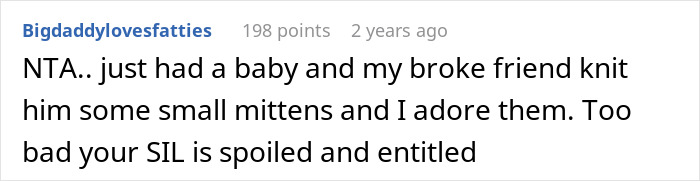 &ldquo;His Wife Said Those Didn&rsquo;t Count&rdquo;: SIL Refuses A Handmade Gift, Demands A New One Instead