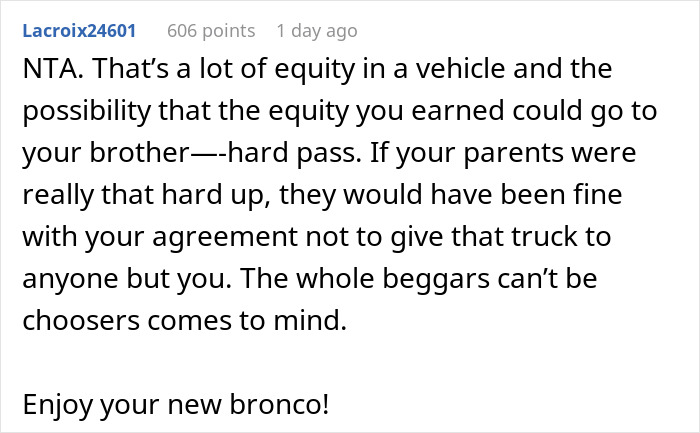 Parents Try To Help "Useless" Son At Their Expense, Brother Refuses To Be A Part Of It Parents Try To Help "Useless" Son At Their Expense, Brother Refuses To Be A Part Of It
